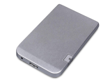 Внешний жесткий диск Saturn 500 Гб, серебристый