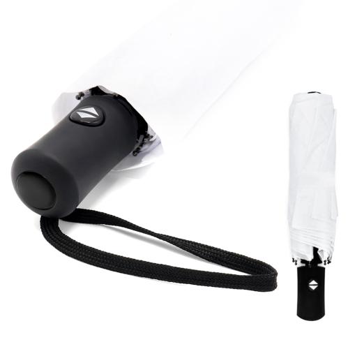 Автоматический противоштормовой зонт Vortex To Go, Белый/ черный