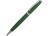 Ручка металлическая шариковая Flow soft-touch, зеленый/серебристый