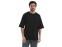 Футболка Kyoto из джерси 180 г/м2 с пич отделкой, унисекс, черный