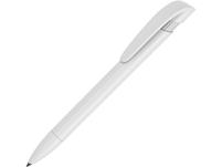 Ручка пластиковая шариковая «YES F», цвет: белый
