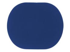 ПАТЧ ОВАЛ soft-touch (синий) 6,0 х 5,0 см