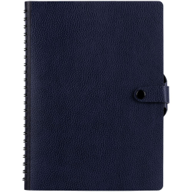 Ежедневник Strep Front на заказ, недатированный, темно-синий