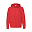 Толстовка без начеса LIGHTWEIGHT HOODED SWEAT JACKET 240, красный