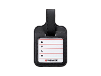 Бирка для багажа WENGER, черная, полиуретан, 9 x 14 x 1 см Бирка для багажа WENGER, черная, полиуретан, 9 x 14 x 1 см