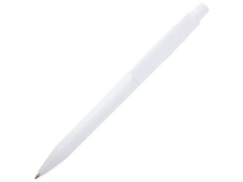 Unica шариковая ручка из переработанной пластмассы - Белый (черные чернила)