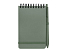 Блокнот Thalaasa формата А6 в твердой обложке из океанического пластика с шариковой ручкой - Зеленый яркий