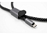 Ремешок-держатель для телефона с зарядным кабелем USB-C - USB-C Lany Wristband Charge Eco, серый