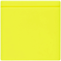 Лейбл из ПВХ Kare, желтый неон