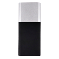 Универсальное зарядное устройство "Black gun"(10000mAh),черный с серебристым,6,2х14,5х1,7см, пластик, черный, серебристый Универсальное зарядное устройство "Black gun"(10000mAh),черный с серебристым,6,2х14,5х1,7см, пластик, черный, серебристый