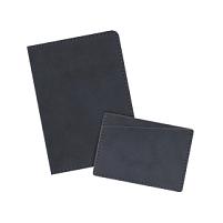 Подарочный набор Nuba, синий (кардхолдер, обложка на паспорт)