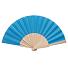 Веер деревянный, королевский синий