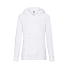Толстовка женская без начеса LIGHTWEIGH HOODED SWEAT 240, белый