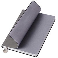 Ежедневник A5 недатированный Impero в мягком переплёте, Темно-серый