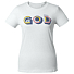Футболка женская «Новый GOD», белая