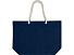 Florida пляжная эко-сумка из переработанного материала, сертифицированного по стандарту GRS, плотностью 270 г/м² 18L - Темно - синий