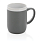 Керамическая кружка с белым ободком, 300 мл