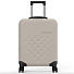 Чемодан складной Rollink Vega 360 55x40x20 см, 4 колеса, серо-бежевый