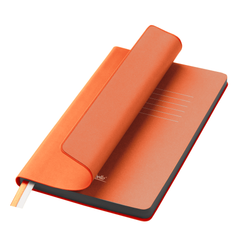 Ежедневник Мун Ривер (Moon River) недатированный, оранжевый