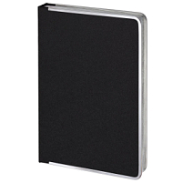 Ежедневник Frame Metal, недатированный, черный