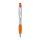 Ручка шариковая 2 в 1, оранжевый