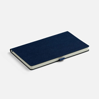 Ежедневник Lungo, недатированный, темно-синий