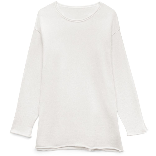 Лонгслив унисекс Siluetti Fuori, молочно-белый