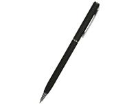 Ручка металлическая шариковая «Palermo», цвет: черный, серебристый