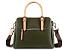 Сумка женская BUGATTI Ella, оливковая, полиуретан, 30х12х23 см