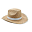 Шляпа, белый