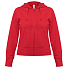 Толстовка женская Hooded Full Zip красная