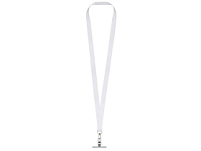 Ланъярд 2 см под сублимацию с трендовым карабином и металлическим держателем для телефона, серебристый