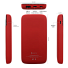 Внешний аккумулятор Bplanner Power 3 ST, софт-тач, 10000 mAh (Красный)
