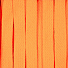 Плоский шнур Cord XL, оранжевый неон, 190 см