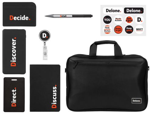 Welcome pack Swift start, черный с нанесением