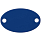 Шильдик металлический Alfa Oval, синий