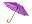 Зонт-трость «Радуга», цвет: фиолетовый