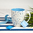 Кружка TERRAZZO, белый, розовый