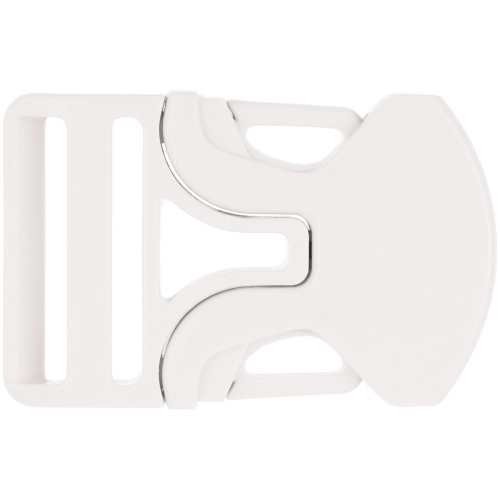 Застежка-пряжка односторонняя Triden, белый