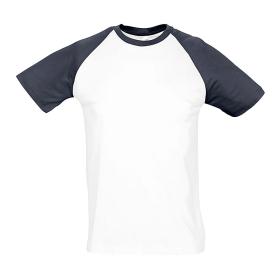 Футболка мужская FUNKY 150, темно-синий, белый