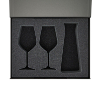 Ложемент под 2 бокала для вина + декантер в большую коробку-трансформер (арт. 695722)