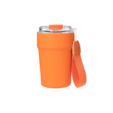 Термокружка вакуумная Monaco, оранжевая