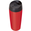 Термокружка  дорожная матовая  "Гран-при"; 450 мл, непроливайка, ярко-красный