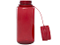 Спортивная бутылка Ryder из переработанного ПЭТ-пластика объемом 900 мл с многофункциональной крышкой, сертифицированная RCS - Красный