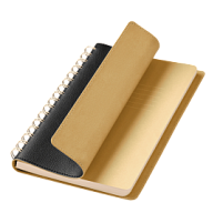 Ежедневник Vista недатированный, черный/бежевый