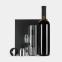 Винный набор Veritas, черный с серебристым