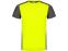 Спортивная футболка Zolder мужская, неоновый желтый/черный меланж