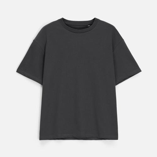 Футболка унисекс Durington, темно-серая (графит)