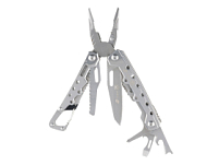 Мультитул Stinger, 105x40 мм, 12 функций, сталь, серебристый, в комплекте нейлоновый чехол Мультитул Stinger, 105x40 мм, 12 функций, сталь, серебристый, в комплекте нейлоновый чехол