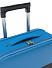 Чемодан складной Rollink Aura 55x40x20 см, 2 колеса, синий